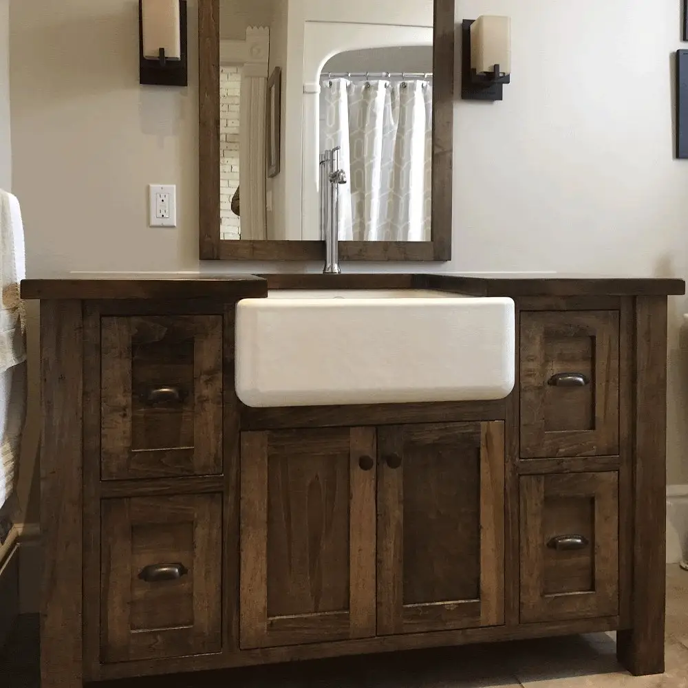 Rustic Vanity Vanity - Image 1