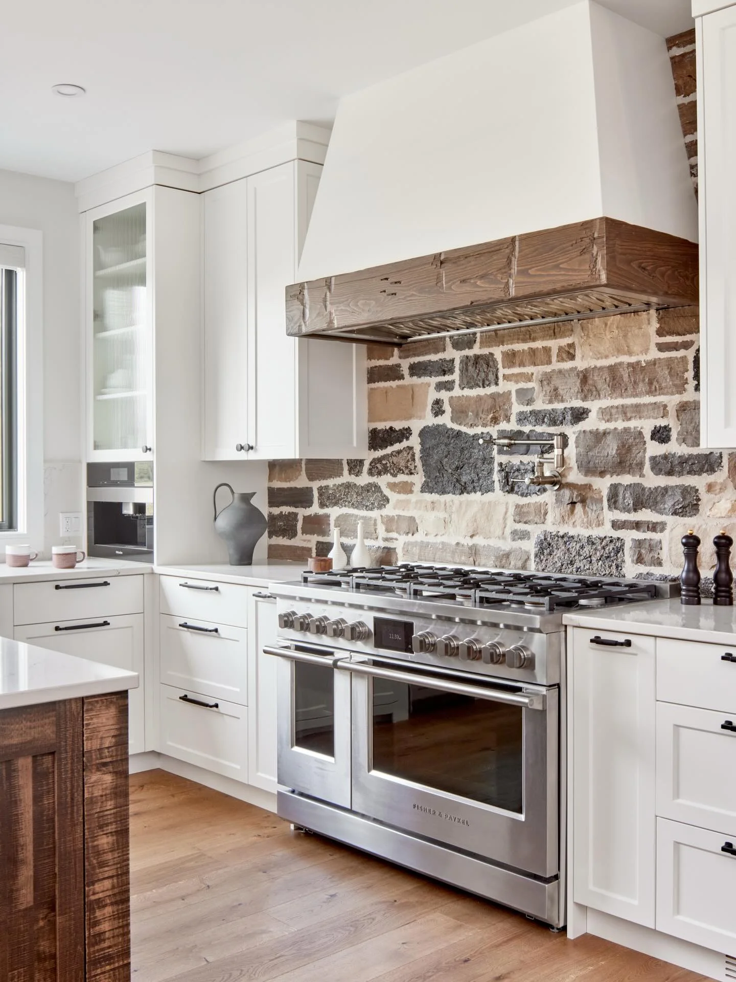 Farmhouse Kitchen with Fieldstone Accents - Image 1