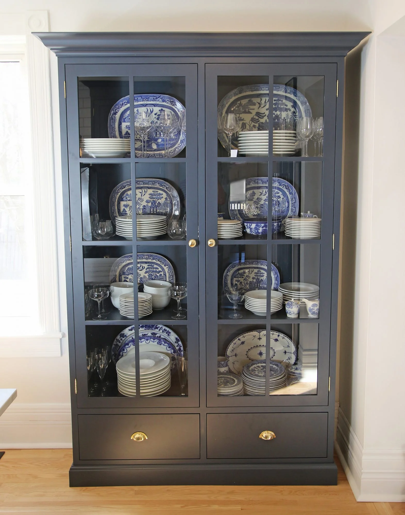 Bold Blue Kitchen Cabinets - Image 2