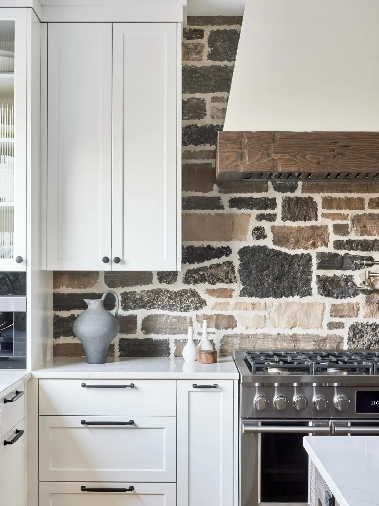 Farmhouse Kitchen with Fieldstone Accents - Image 3