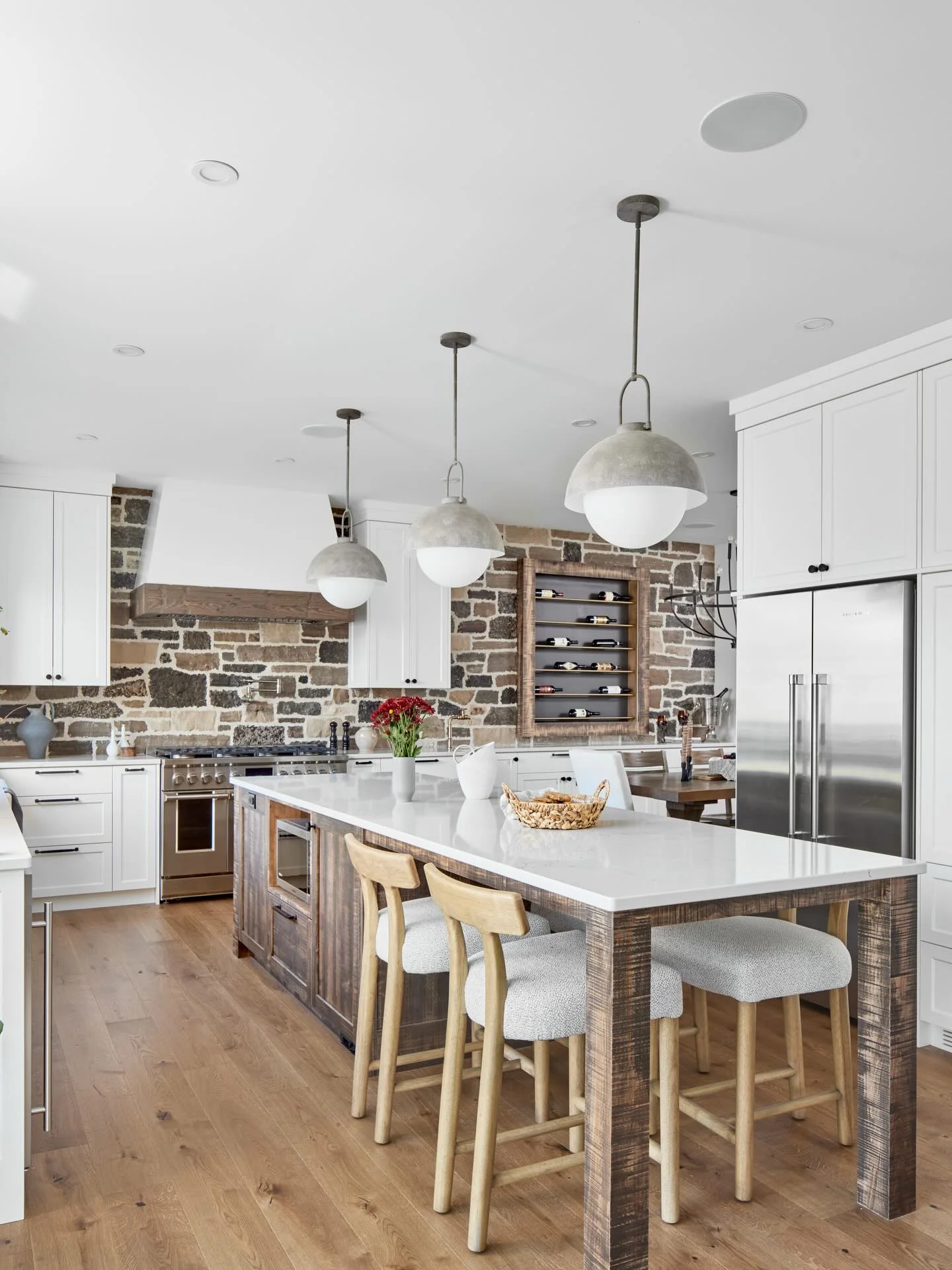 Farmhouse Kitchen with Fieldstone Accents - Image 5
