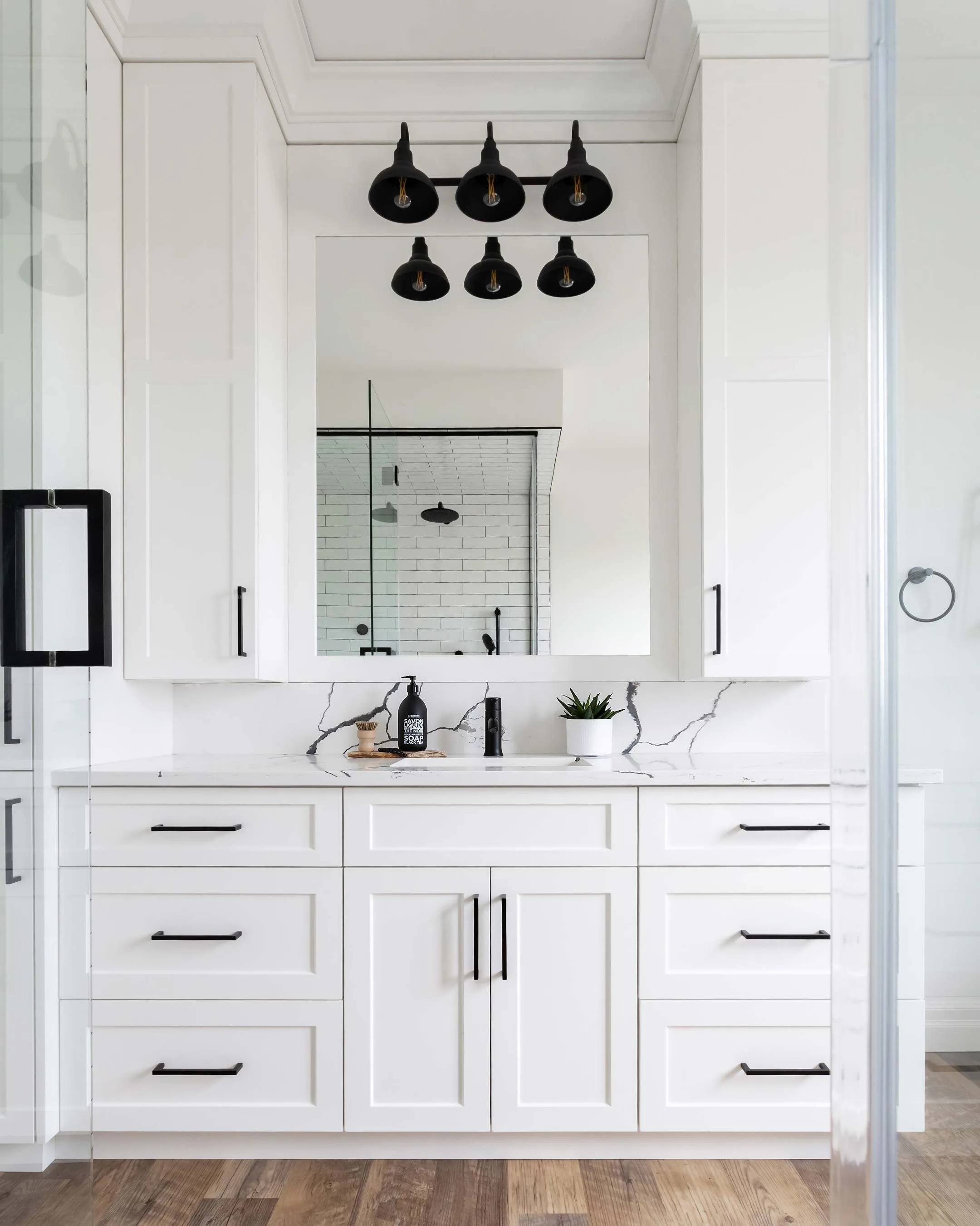 Custom bathroom & vanities by Heirlooms